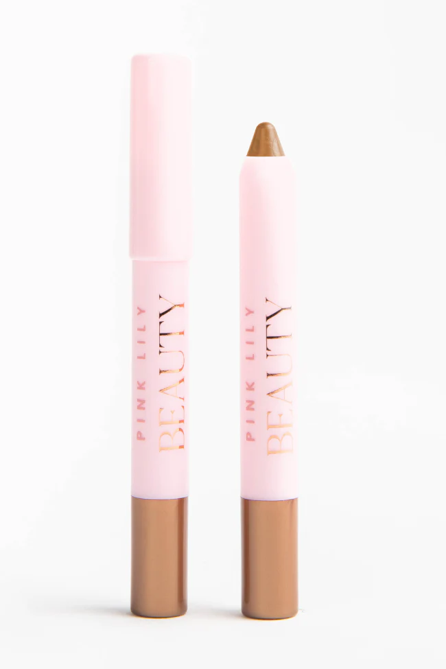 Pink Lily Beauty Eye Want It All Multi Eyeshadow and Eyeliner - Bronze Bloom FINAL SALE - Terpint
