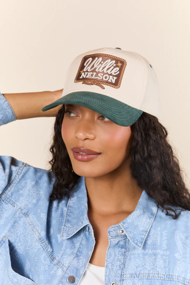 Willie Nelson Cedar Trucker Hat - Terpint