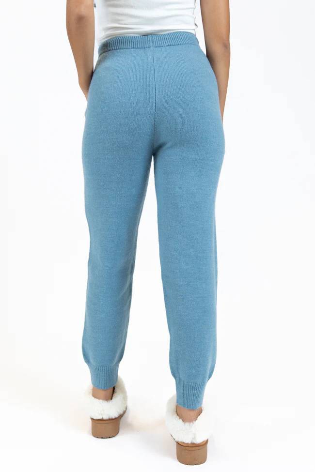 Real Karma Blue Jogger Style Lounge Pants FINAL SALE - Terpint