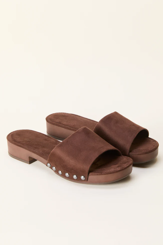 Xonia Brown Clogs - Terpint