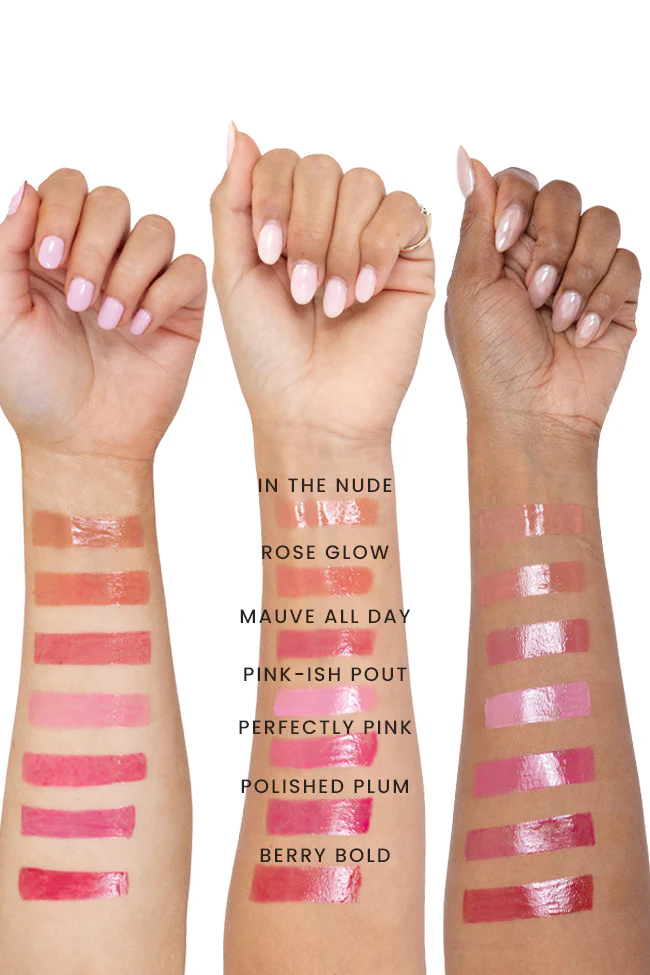 Pink Lily Beauty Blooming Gloss Tinted Lip Oil - Rose Glow FINAL SALE - Terpint
