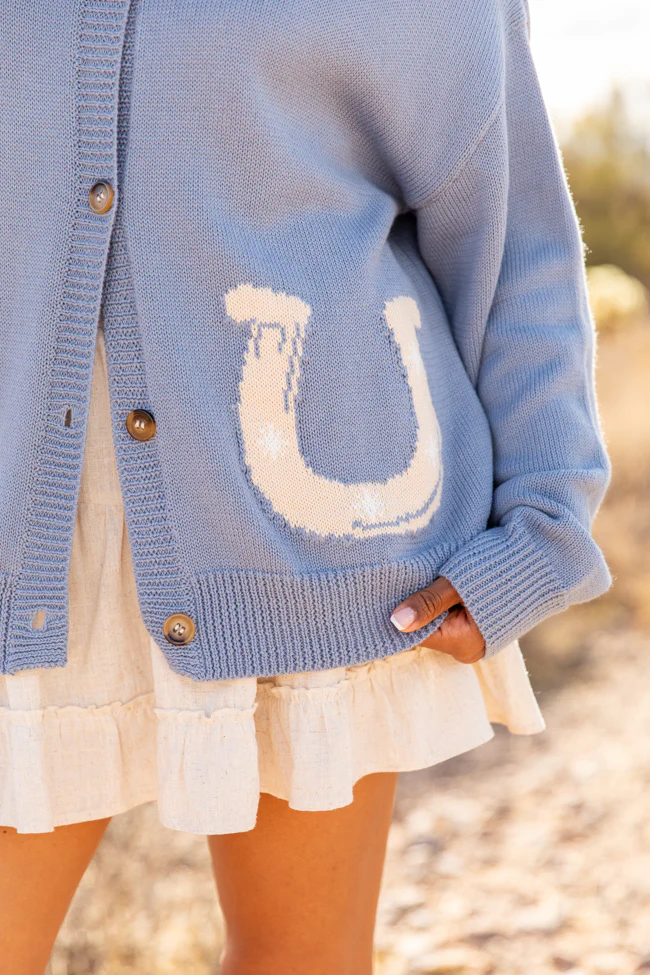 Golden Stirrups Horseshoe Cardigan - Terpint