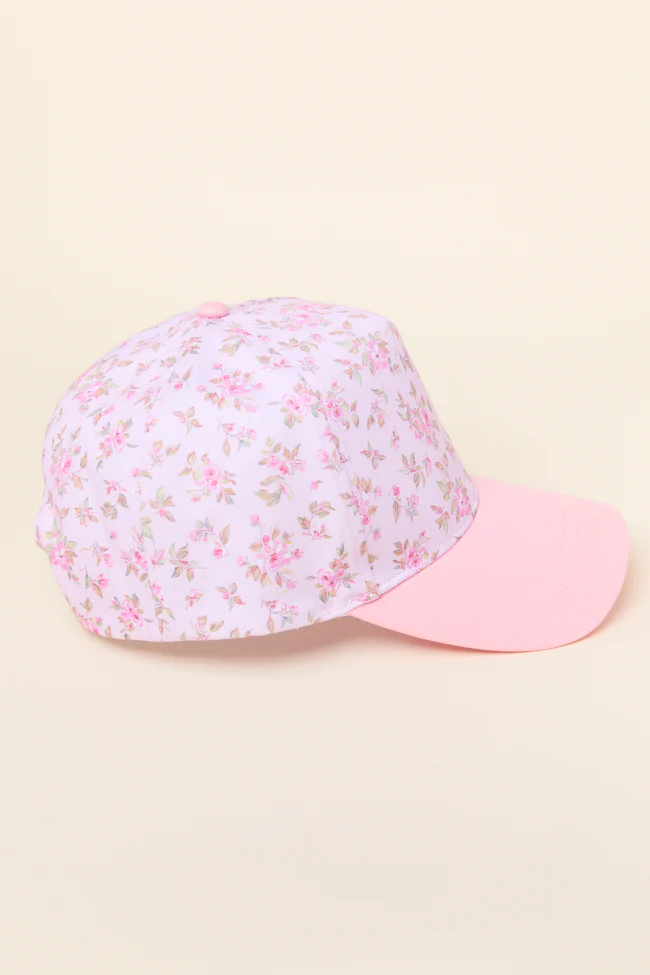 Pink Floral Trucker Hat - Terpint