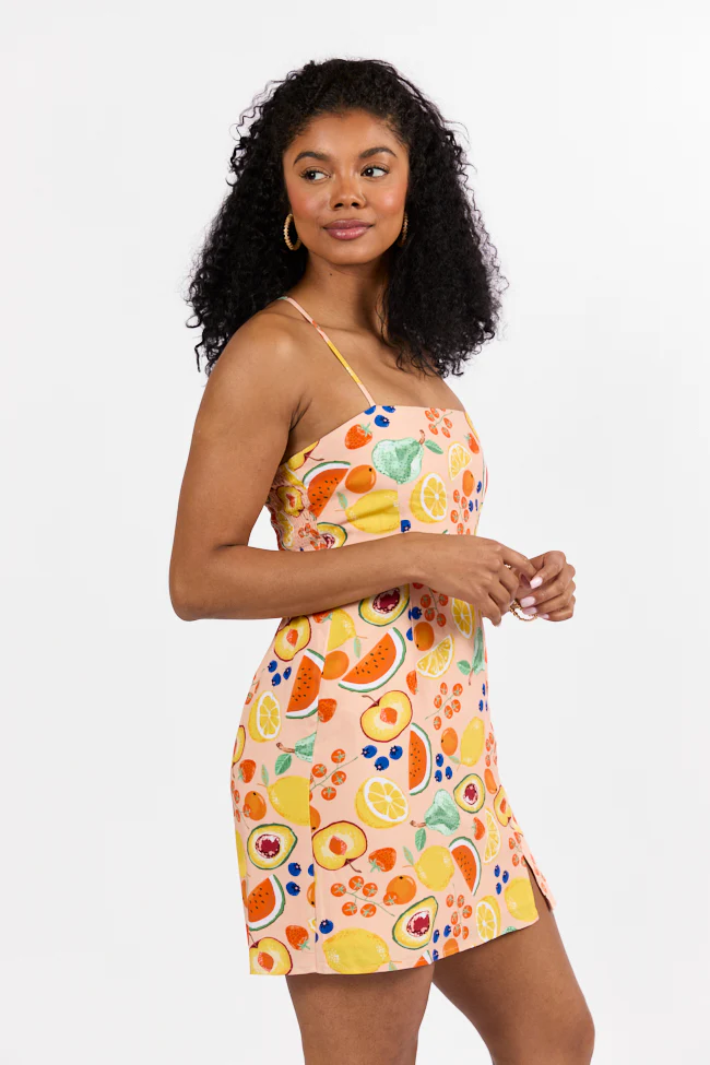 Undeniable Growth Multi Icon Print Mini Dress FINAL SALE - Terpint