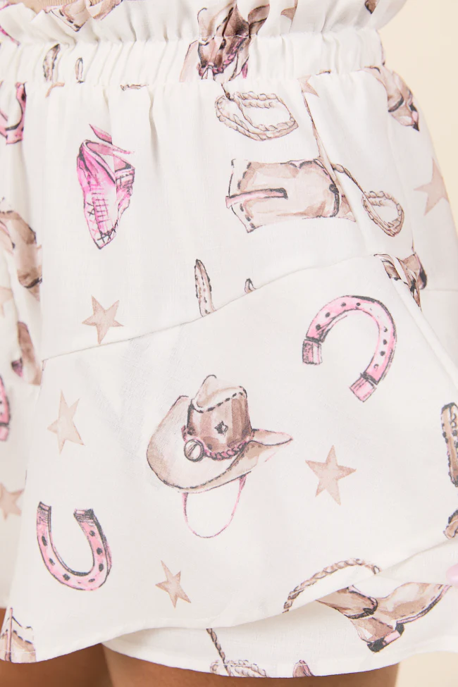 Sawyer Western Print Shorts - Terpint