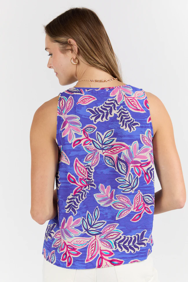 Go With The Flow Printed Top FINAL SALE - Terpint