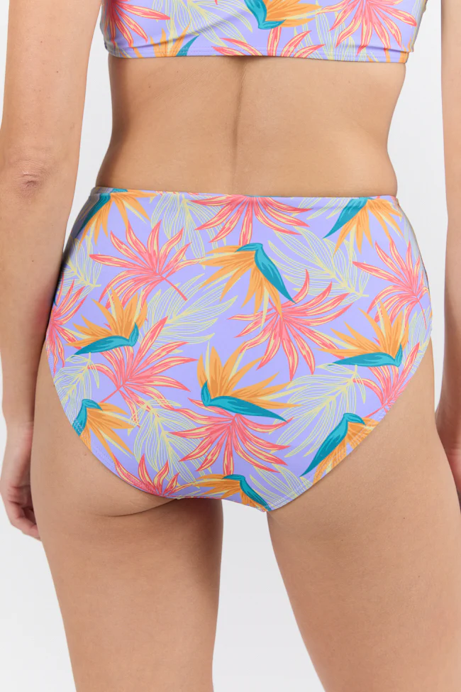 Off The Grid Multi Palm Print Bikini Bottom FINAL SALE - Terpint