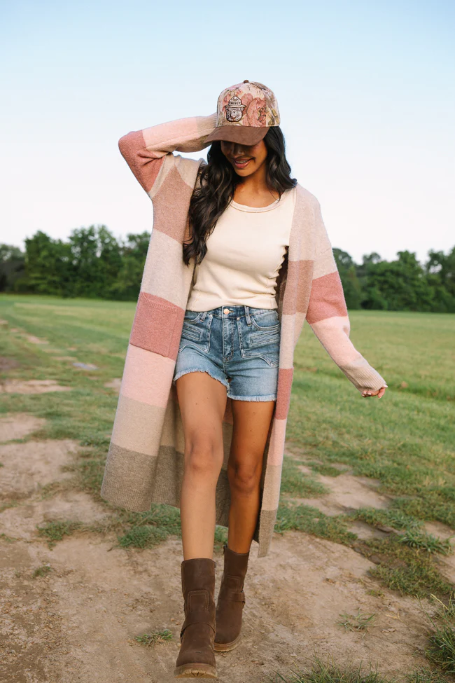 Hollis Stripe Maxi Cardigan - Terpint