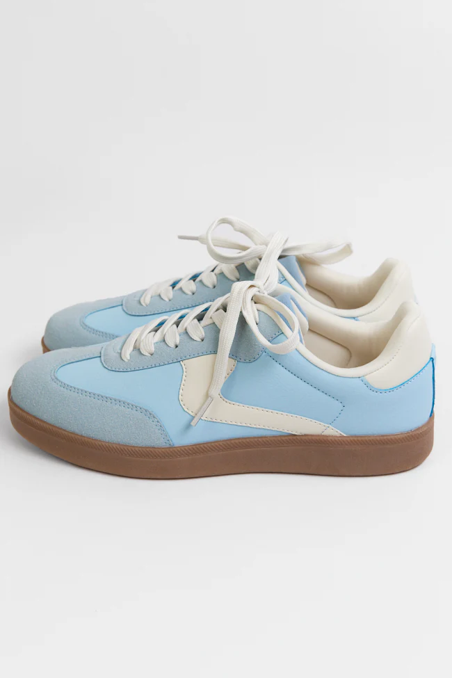 Tiffany Light Blue Swirl Sneakers - Terpint