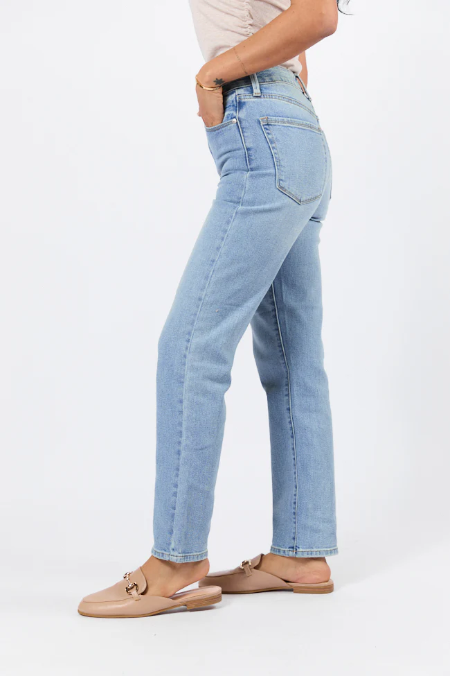 Eden Light Wash Straight Leg Jean SALE - Terpint