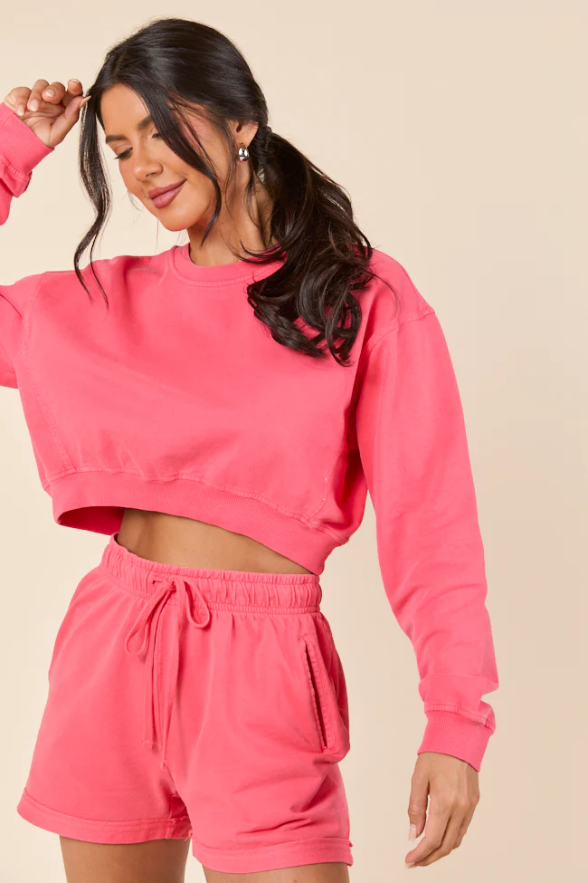 Mandy Cropped Sweatshirt - Terpint