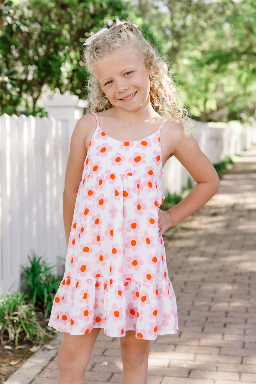Kid's Keep Blooming In Kennedy Daisy Floral Dress FINAL SALE - Terpint