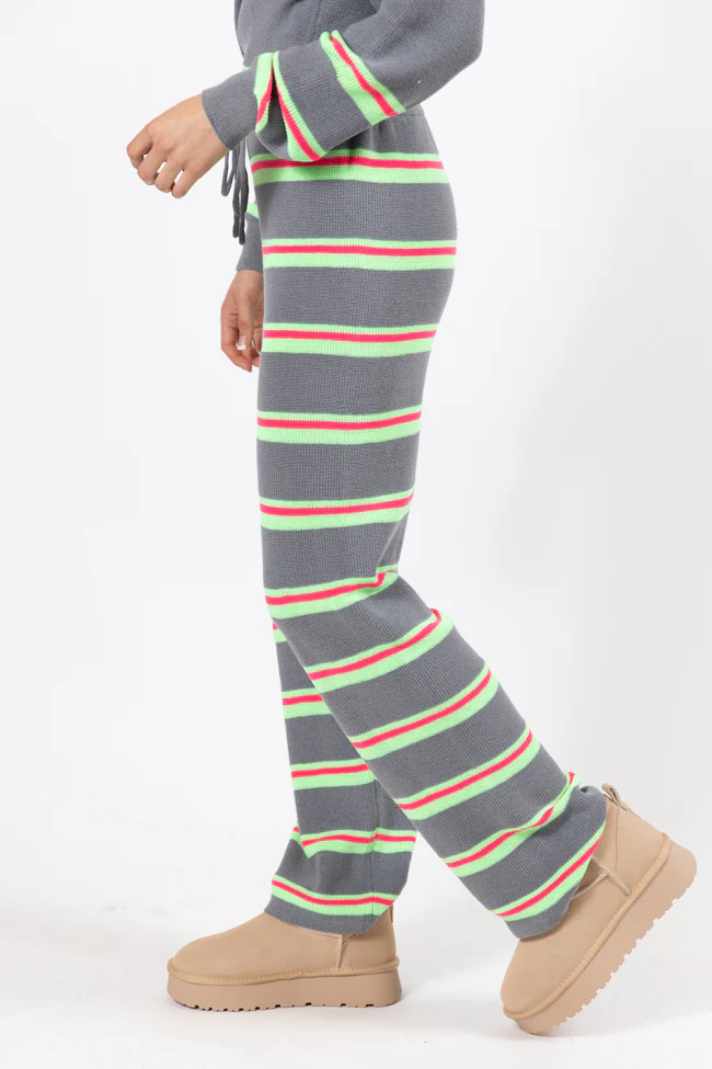 Seeing Stripes Pink and Green Striped Pants FINAL SALE - Terpint