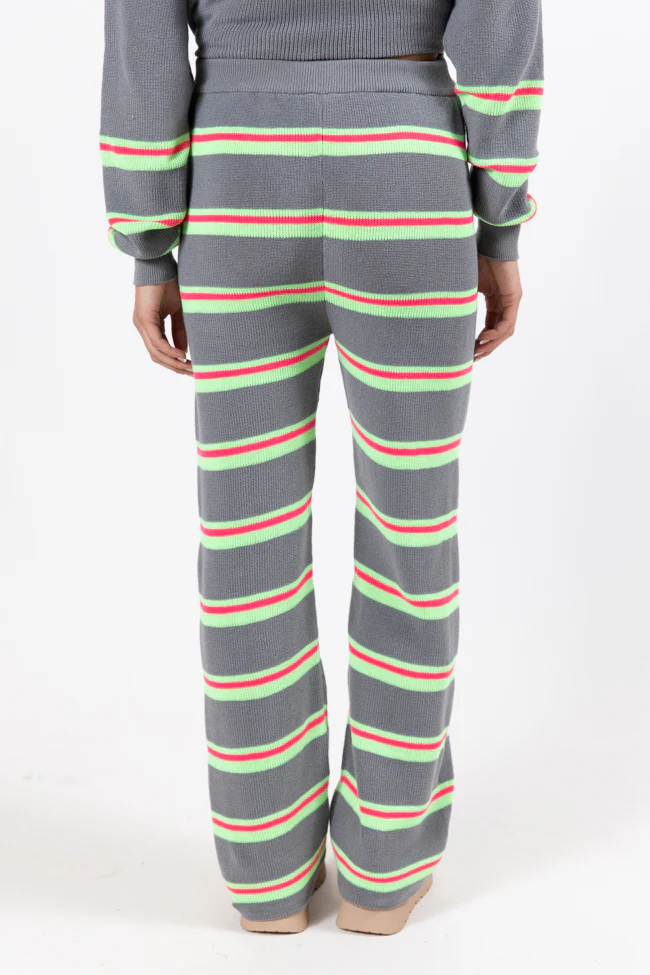 Seeing Stripes Pink and Green Striped Pants FINAL SALE - Terpint