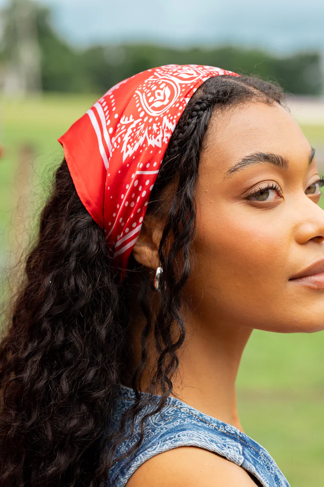 Rhea Red Bandana - Terpint