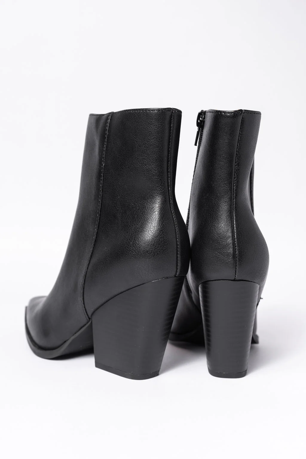 Ellison Black Pointed Toe Booties DOORBUSTER - Terpint