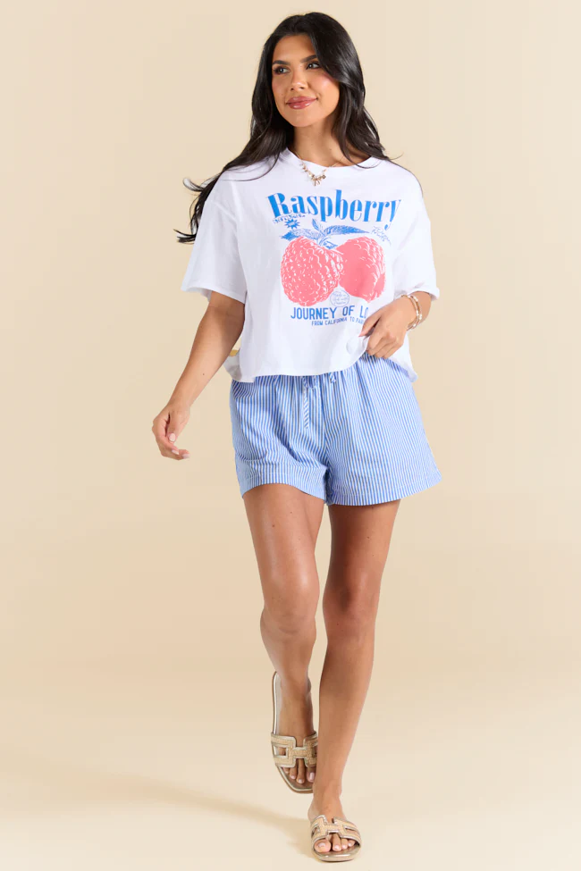 Fruitful Love Raspberry Boxy Graphic Tee FINAL SALE - Terpint