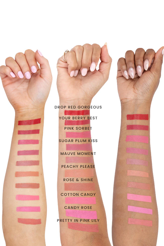 Pink Lily Beauty Double Bloom Dual Lipstick and Lip Liner - Candy Rose FINAL SALE - Terpint