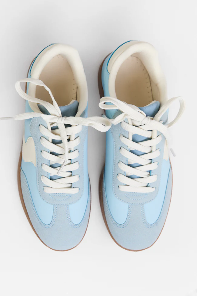 Tiffany Light Blue Swirl Sneakers - Terpint