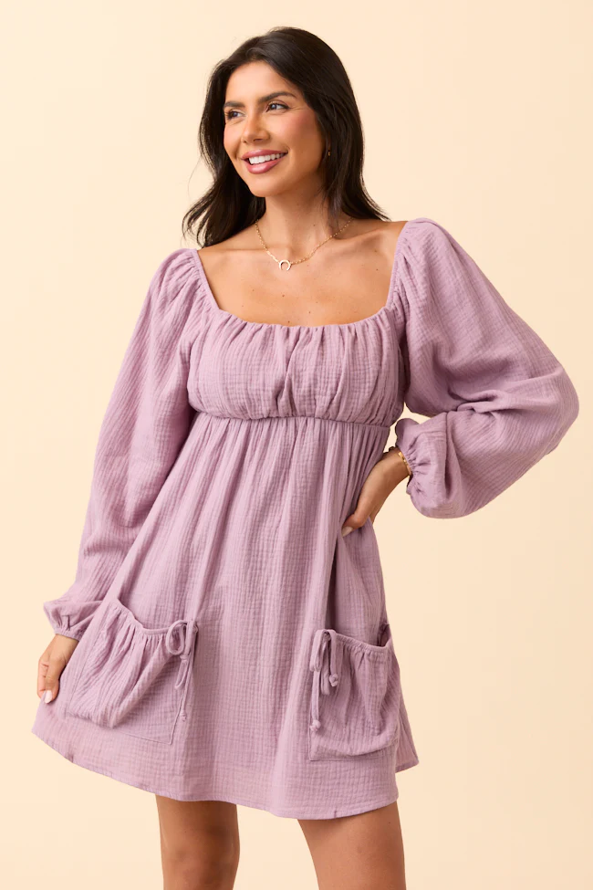 Veronica Lavender Mini Dress - Terpint