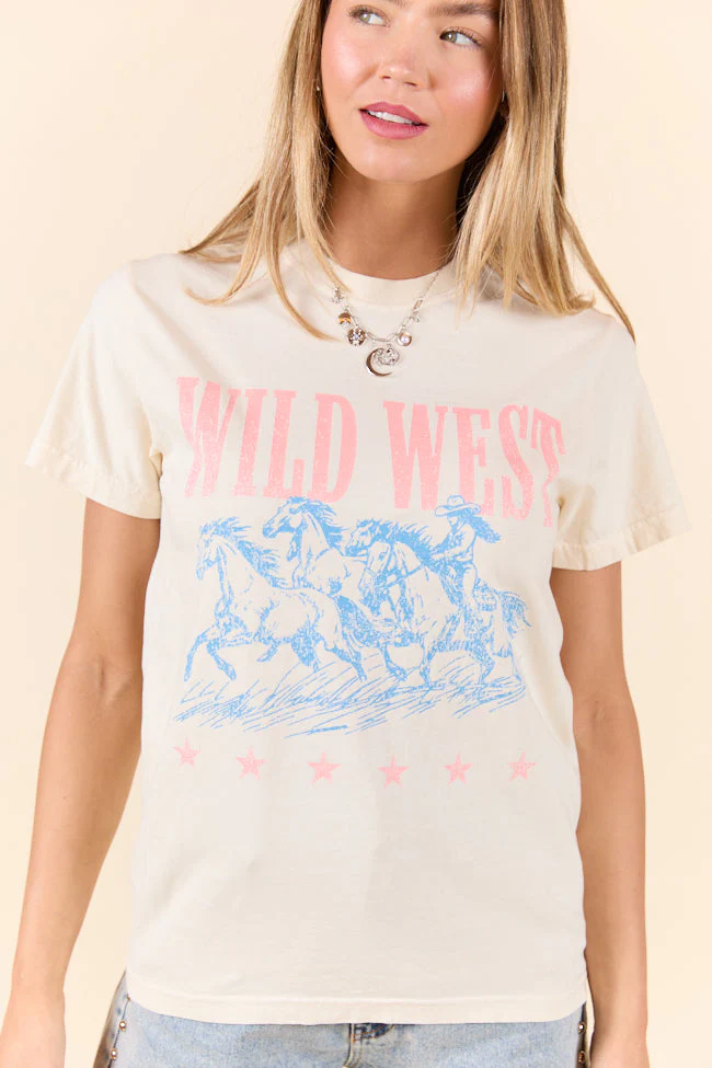 Wild West Ivory Graphic Tee - Terpint