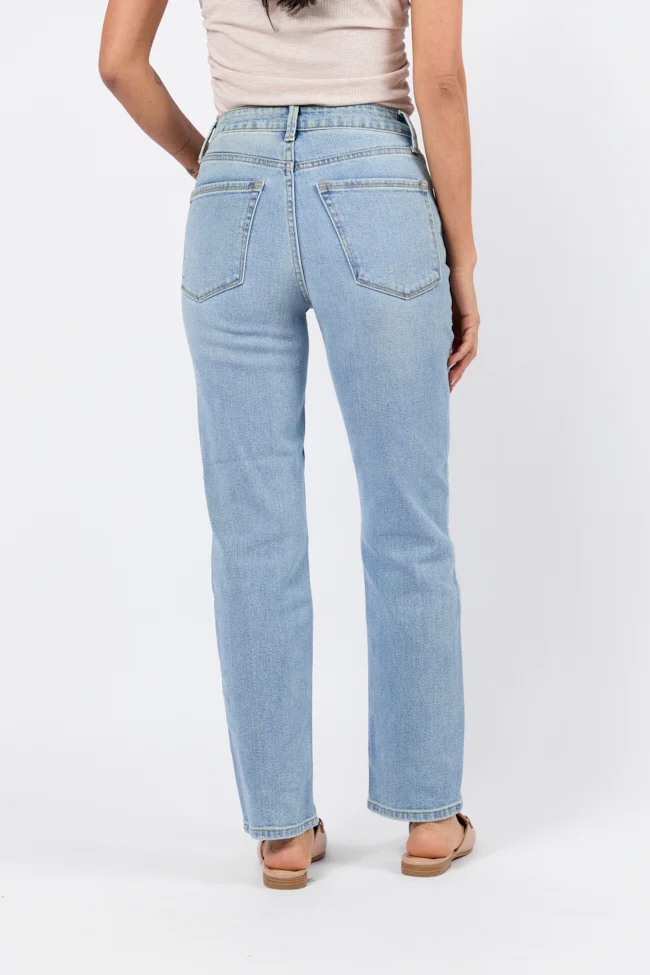 Eden Light Wash Straight Leg Jean SALE - Terpint