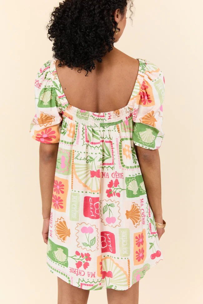 Cherryfic Day Flower Print Mini Dress FINAL SALE - Terpint