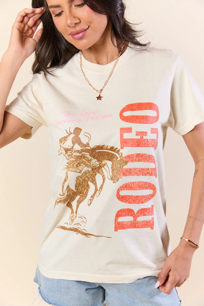 The Great American Pastime Ivory Graphic Tee - Terpint