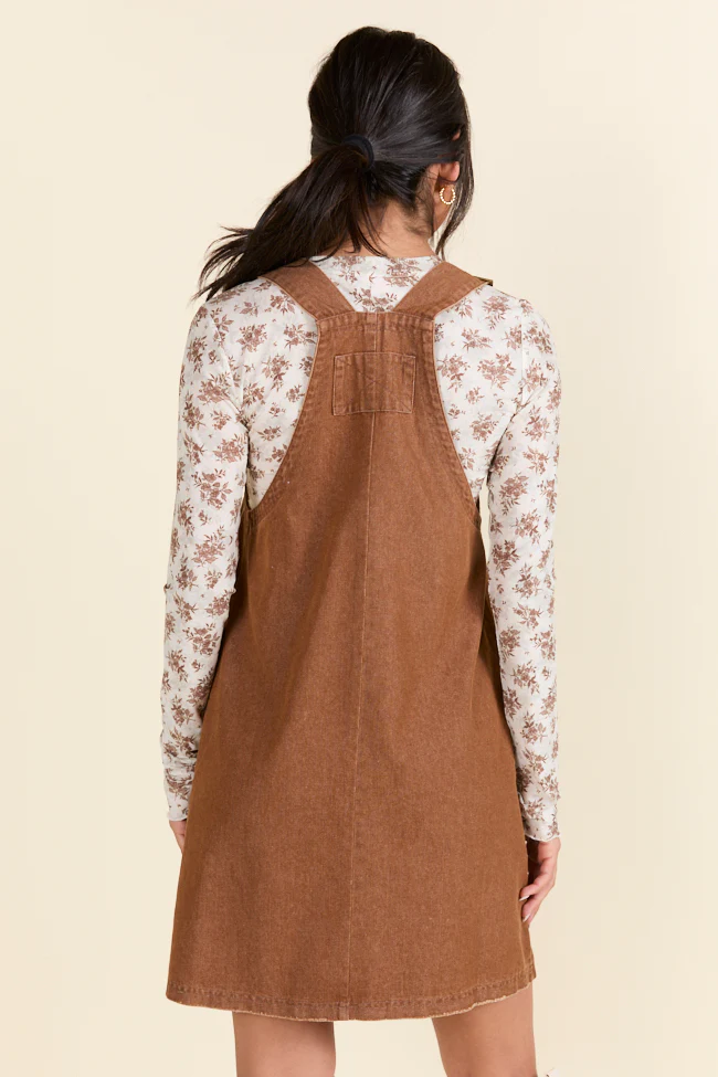 Anissa Brown Overall Dress - Terpint