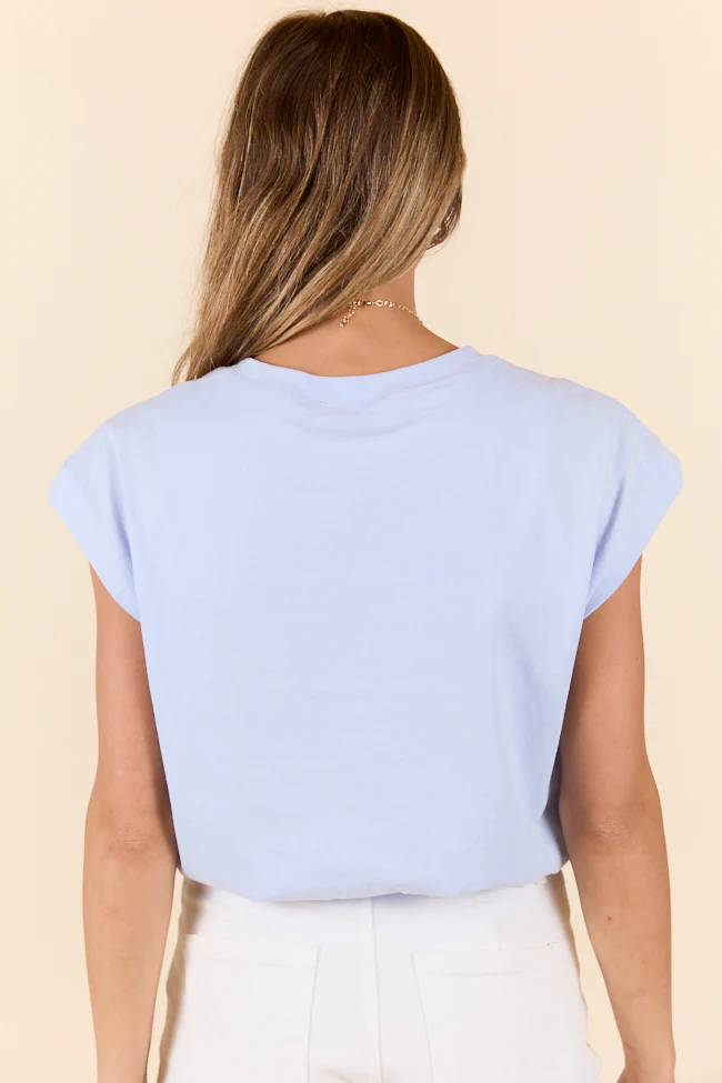 Own Today Light Blue Bubble Tee - Terpint