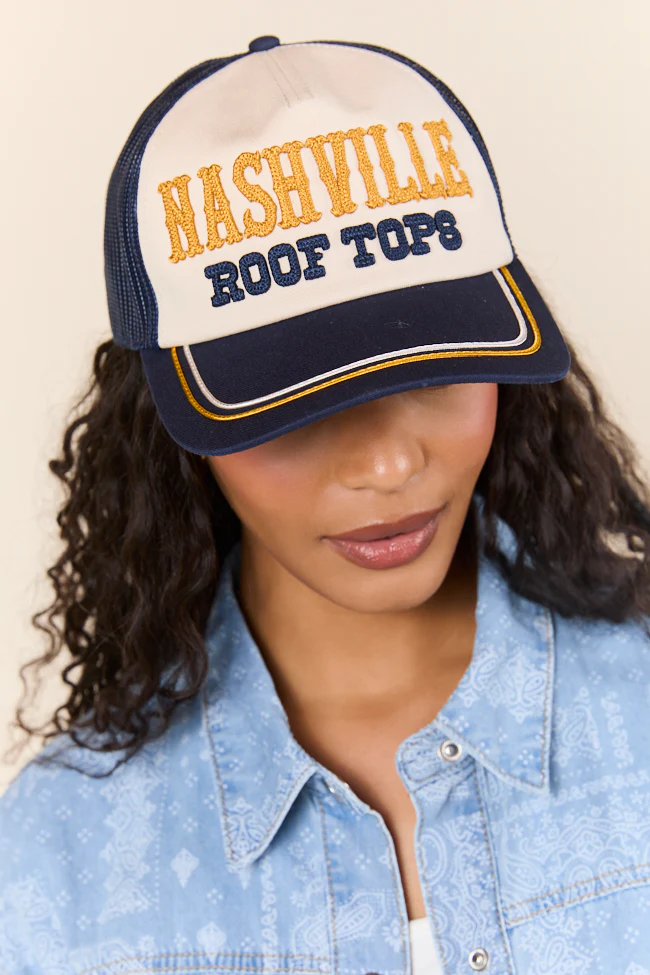 Nashville Roof Tops Trucker Hat - Terpint