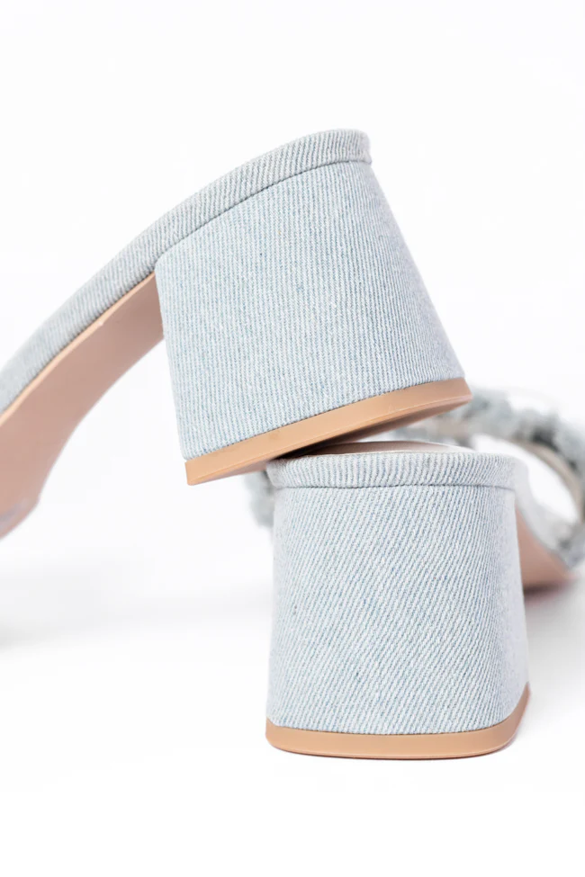 Delanie Denim Heels FINAL SALE - Terpint