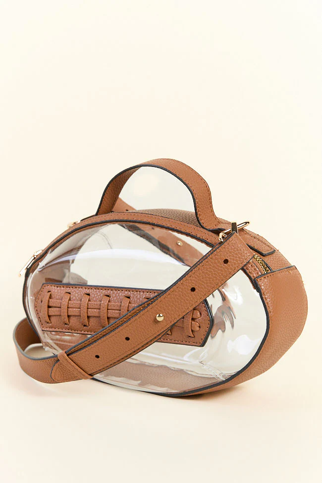 PRE-ORDER Kelce Brown Football Clear Bag - Terpint