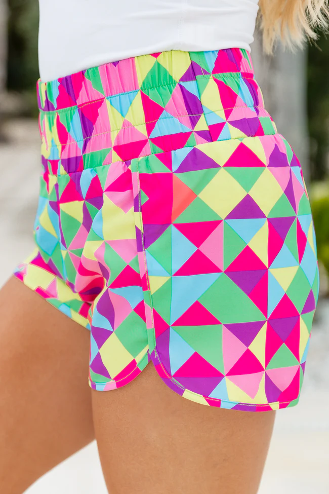 Errands To Run in Dimensional Diva High Waisted Athletic Shorts FINAL SALE - Terpint