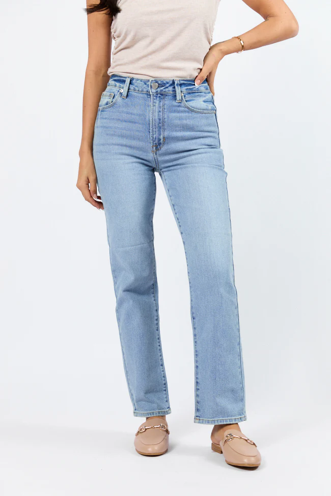 Eden Light Wash Straight Leg Jean SALE - Terpint