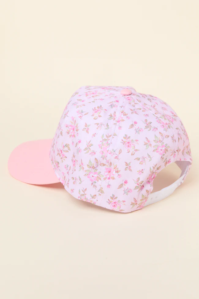 Pink Floral Trucker Hat - Terpint
