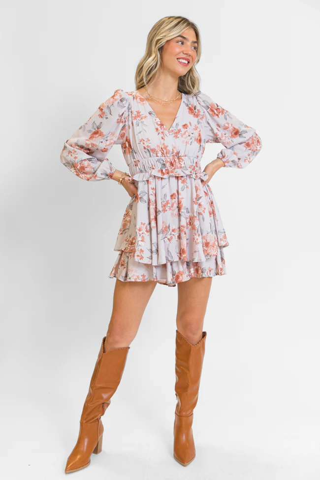 Small Town Feel Multi Printed Romper FINAL SALE - Terpint