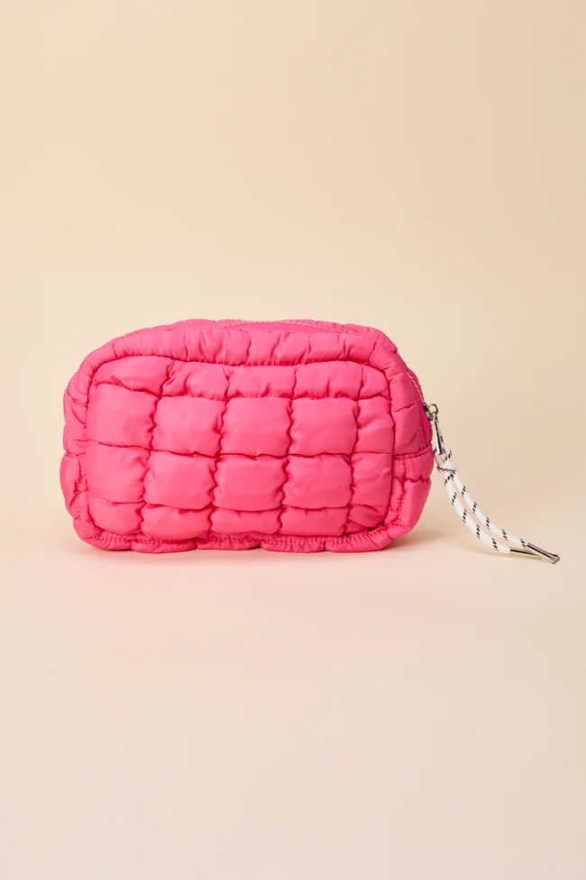 Haylie Pink Quilted Mini Bag - Terpint