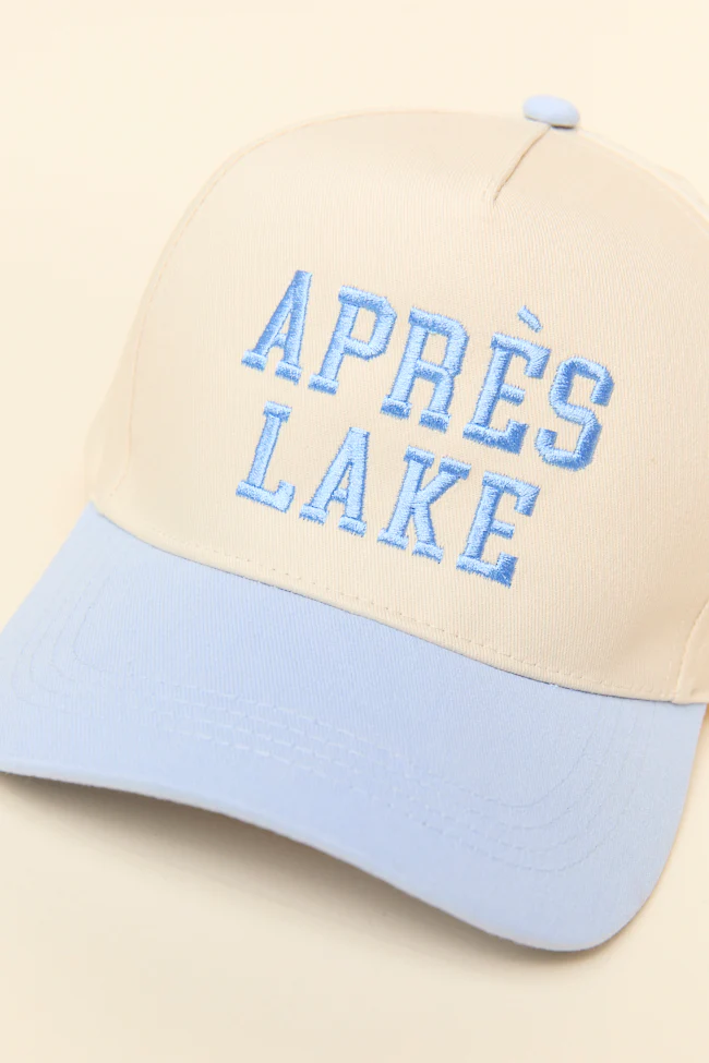 Apres Lake Blue Trucker Hat - Terpint