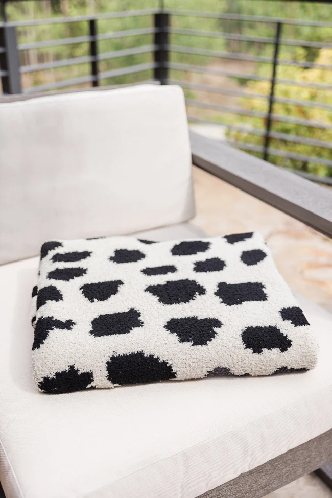 Make Me Believe Small Leopard Spotted Blanket FINAL SALE - Terpint