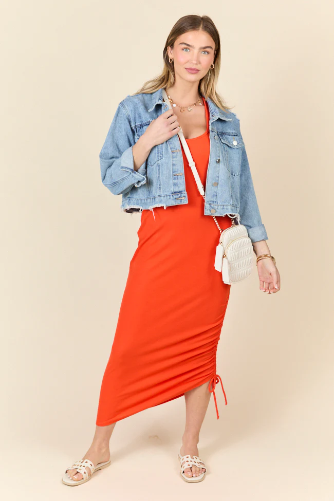 All The Reason Red Razor Back Knit Dress FINAL SALE - Terpint